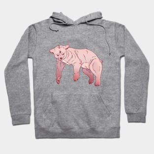 Pastel demon bear Waffles Hoodie